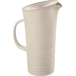 Tierra Kanne 1,8 l beige mit Deckel