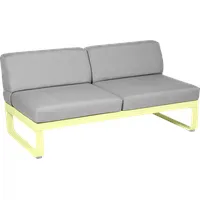 Fermob Bellevie 2 Sitzer Lounge Modul Mitte Aluminium