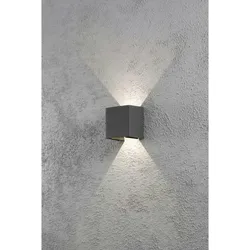 KONSTSMIDE LED-Wandleuchte Cremona 2x3W 11x13x13,5 cm