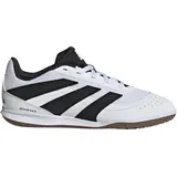 adidas Predator Club Sala Kinder Fussball-Hallenschuhe FTWWHT/CBLACK/LUCLEM, 33