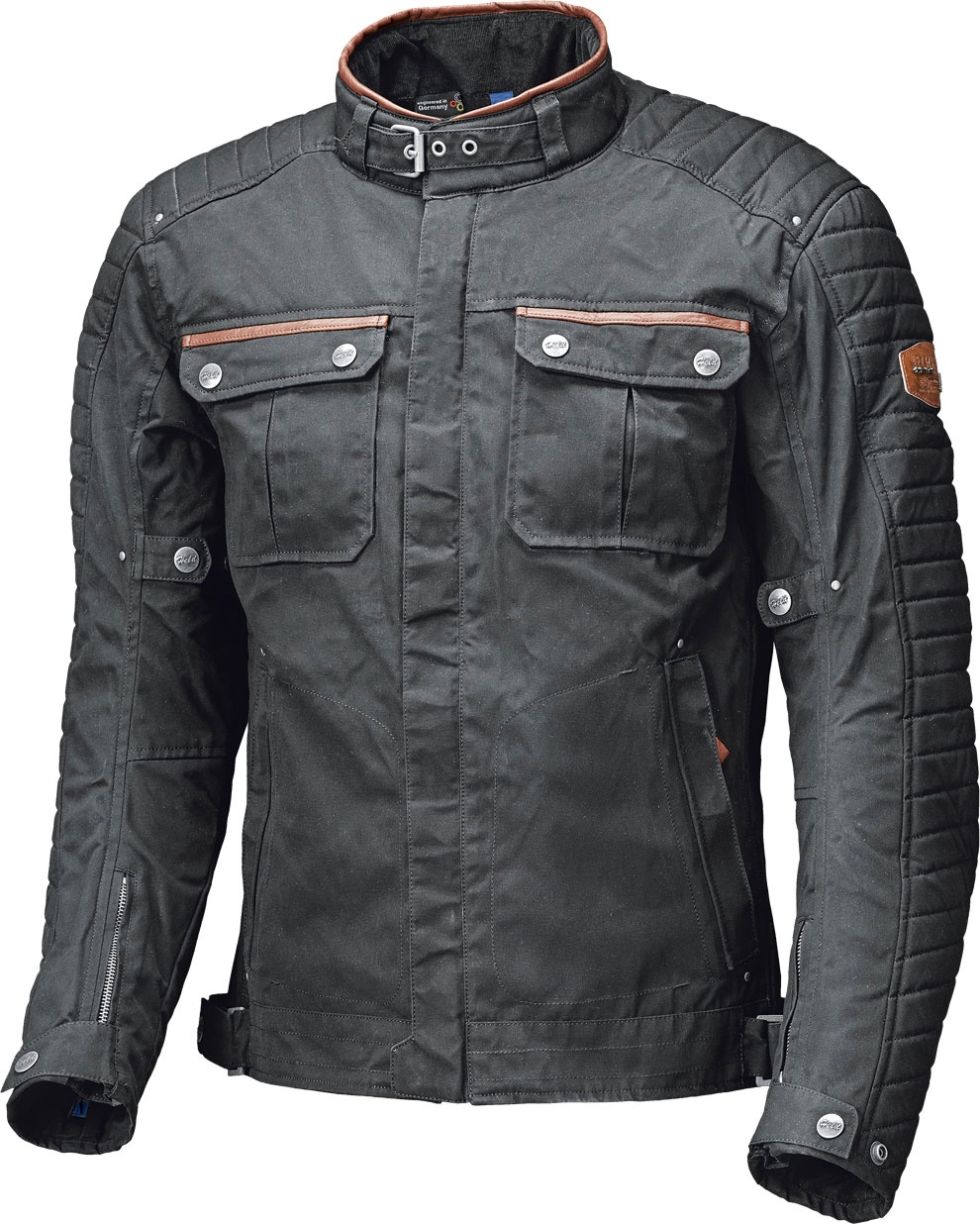 Held Bailey, veste textile - Noir/Marron - XXL