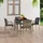 vidaXL Polyrattan Gartenstühle 59 x 53 x 88 cm grau 4 St. inkl. Kissen 319880