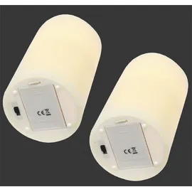I.GE.A. LED-Kerze 2 St. creme