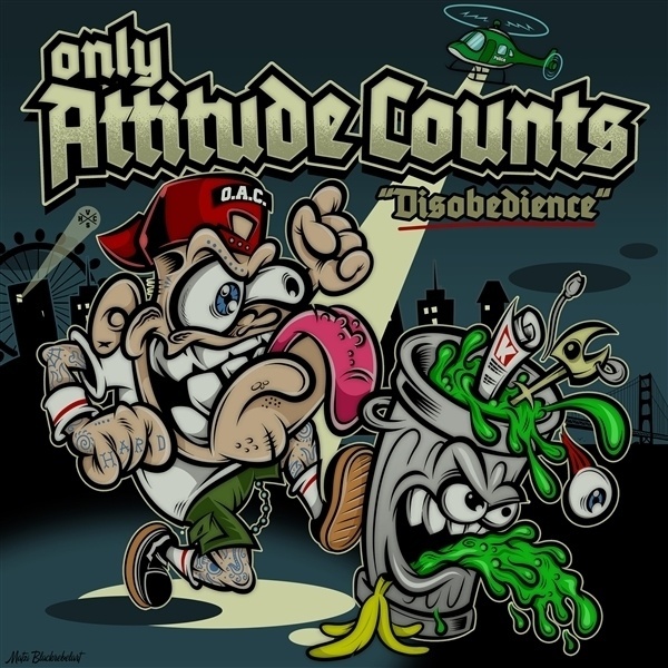 Disobedience - Only Attitude Counts. (LP)