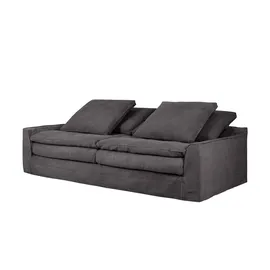 Soho Couch 3-sitzig grau