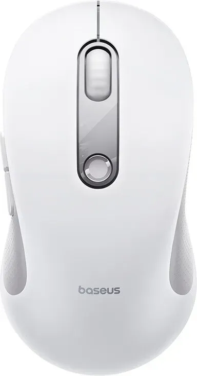 OS-Baseus F02 ergonomische kabellose Maus 2.4G Mondweiß
