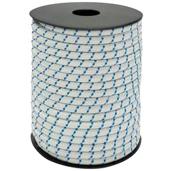 Beschichtetes elastisches Seil 8 mm. Rolle von 100 Metern