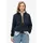 Superdry Damen. Estate Fleecejacke mit halblangem Reißverschluss Finster Marineblau 42 - 42