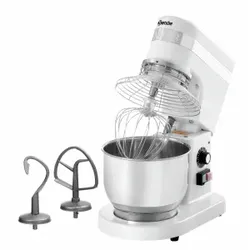 Bartscher Planetenrührmaschine 0,75kg/5L AS, Planetenrührmaschine mit stufenloser Geschwindigkeitsregelung, 1 Stück