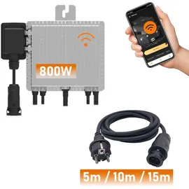 sunenergyxt SUN-M80G4-EU-Q0 Mikrowechselrichter 800 W mit WLAN