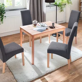 Lomadox Esstisch 110x70 cm in Kernbuche massiv geölt - Amiens-06