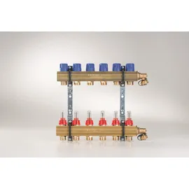 Empur Messing Heizkreisverteiler HKV-D 5-fach Version 2,0