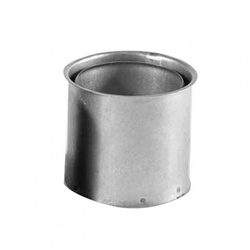 Kamino Flam Ofenrohr FAL Wandfutter doppelt 100 mm 331583, (1-tlg)