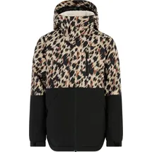 Protest Leopart Jacke Skijacke Beige 152