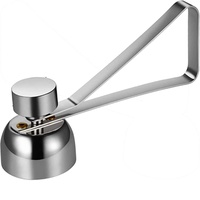 Eieröffner Stainless Steel, Egg Topper Cutter, Shell-Öffner, Stainless Steel Eierdeckelöffner, Edelstahl Eieröffner für Rohes/Weiches Hartgekochtes Ei, Eierköpfer für weich gekochtes Ei