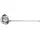 HENDI Schöpfkelle, tropfenfrei, Stück gemäß den HACCP, Dicke 2,7mm, Schöpflöffel, Suppenschöpfer, 1,0L, ø165x480mm, Edelstahl
