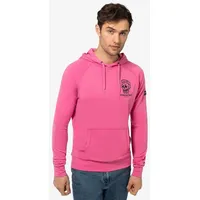 Super.natural Merino Hoodie FAVOURITE GRAVEL in rosa | Gr.: