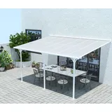 Westmann Terrassenüberdachung Bruce 435 - weiß