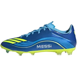 adidas F50 Messi League FG/MG Herren Team Royal Blue/Solar Yellow/Semi Blue Burst 44 2/3