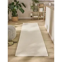 benuta pure Läufer Rocco 70 x 200 cm weiß