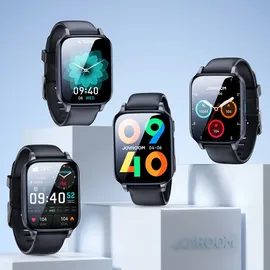 Joyroom Fit-Life Smartwatch Armbanduhr IP68 Gesundheitsüberwachung Herzfrequenz Dunkelgrau (JR-FT3)