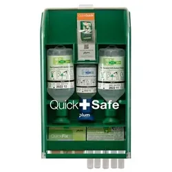 QuickSafe Basic Box, Erste-Hilfe-Station mit Augenspülungen und Pflastern