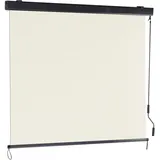 Relaxdays Seitenmarkise beige 250,0 x 160,0 cm,