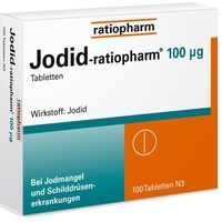ratiopharm JODID- 100 μg Tabletten Mineralstoffe