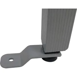 MCW Aluminium Verkleidung für Klimaanlage/Wärmetauscher MCW-P94 110x96x43cm Grau