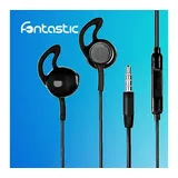 Icemat In-Ear Headset L180 mit Extra Langem Kabel schwarz