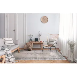 tesso living MARYLOU Vintage-Teppich 80 x 290 cm Beige/Mehrfarbig