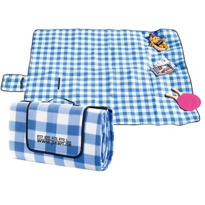 PEARL Picknikdecke: Fleece-Picknick-Decke mit wasserabweisender Unterseite, 200 x 175 cm (Picknickdecke isoliert)