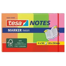 Tesa Notes 20x50mm assortiert