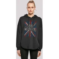 Kapuzenpullover F4NT4STIC "Sex Pistols Anarchy Flag", Damen, Gr. M, schwarz, Obermaterial: 100% Baumwolle, casual, oversize, Langarm, Pullover, Premium Qualität
