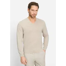 Olymp V-Ausschnitt-Pullover beige M