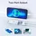 Equip 2-Port 20W GaN Slim USB PD-Ladegerät, USB-C x1, USB-A x1