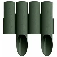 Palisaden aus Kunststoff grun 230cm x 25.5cm