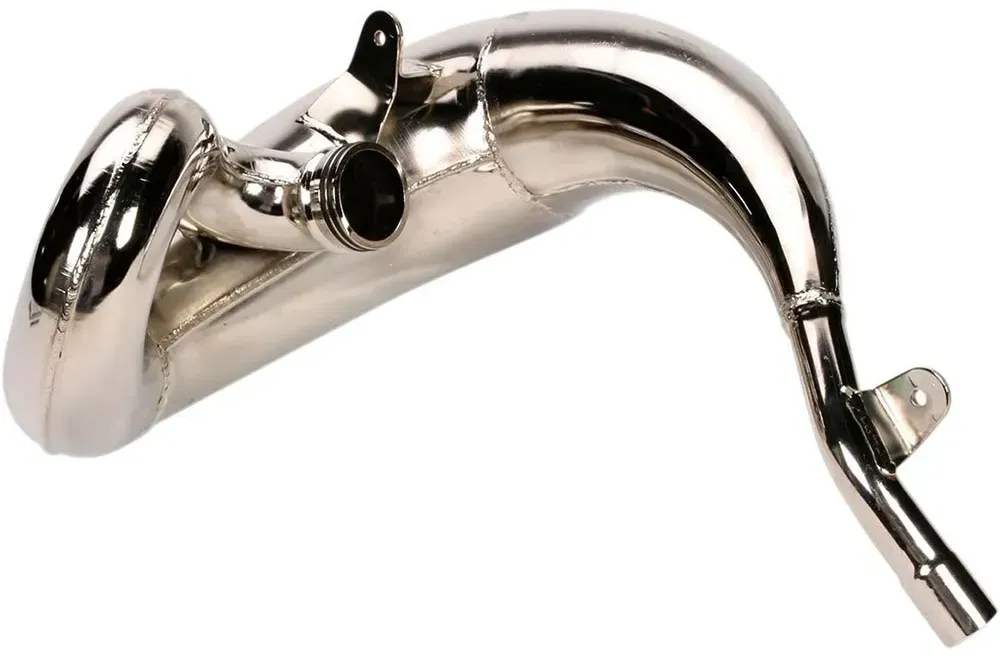 Fmf Gnarly Pipe Nickel Plated Steel 200 Exc 00-03 Auspuffkrümmer - Silver - One Size
