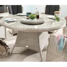 Destiny Luna Gartentisch Ø 150 x 75 cm vintage weiß