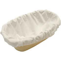 Schneider - Gärtücher für rechteckige Gärkörbe 13x35 cm, Material: 95 % Baumwolle, 5 % Elastomer