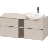 Duravit D-Neo Konsolenwaschtischunterbau wandhängend Taupe Matt 1400x550x664 mm - DE4970R70910000 DE4970R70910000
