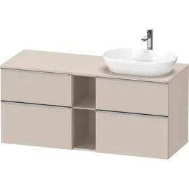 Duravit D-Neo Konsolenwaschtischunterbau wandhängend Taupe Matt 1400x550x664 mm - DE4970R70910000 DE4970R70910000