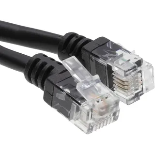 kenable ADSL 2 + Hoch Geschwindigkeit Breitband Modem Kabel RJ11 Zum RJ11 3 m Schwarz [3 Meter/3m]