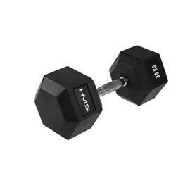 OEM HMS HEX PRO Kurzhantel 30 kg grau/silber