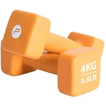 Pure2Improve Neoprenhanteln 2x4,0 kg orange Kurzhanteln