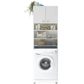 Möbel Kraft Waschmaschinenüberbau ¦ weiß ¦ Maße (cm): B: 65 H: 195 T: 21.0