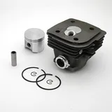 Dtekgaz - Geeignet Für Husqvarna 385 Und 390 Benzin-kettensägenteile (zylinder/kolben, 55 Mm).