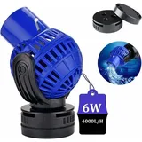 JVP-130 Wellenpumpe, 4000 l/h, 6 Watt, Wellengenerator für Aquarien, Zirkulationspumpe, 60–80 cm, Wasserzirkulationspumpe und Salzwasserpumpe