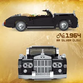 Mould King 1964 RR Silver Cloud Building Set 128-tlg.