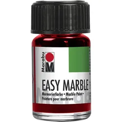 Marabu 130539038 Marabu-easy marble Rubinrot 038, 15 ml